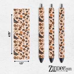 Halloween Candy VINYL Pen Wrap