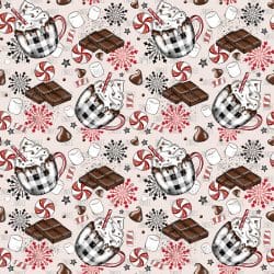 Hot Cocoa Bar seamless (vinyl)