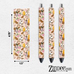 Mimosa VINYL Pen Wrap