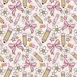 Pink School seamless (vinyl)