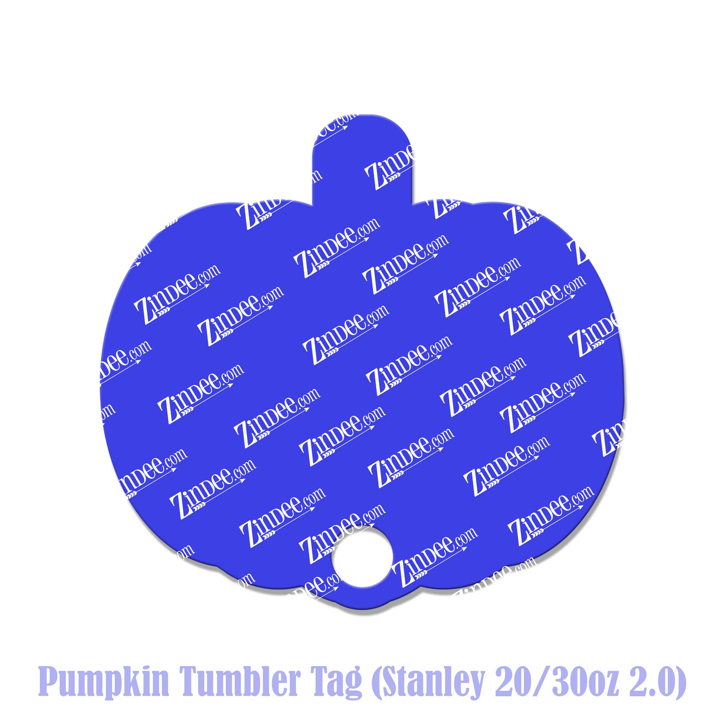 Pumpkin Tumbler Tag (Stanley 20/30 oz 2.0)