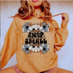 Shop Small Rustic Floral DTF Transfer