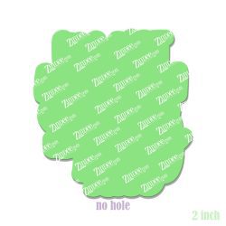 Alternative view of Spicy Nice Acrylic Blank- Sticker- UV DTF (2 inch) NO HOLE