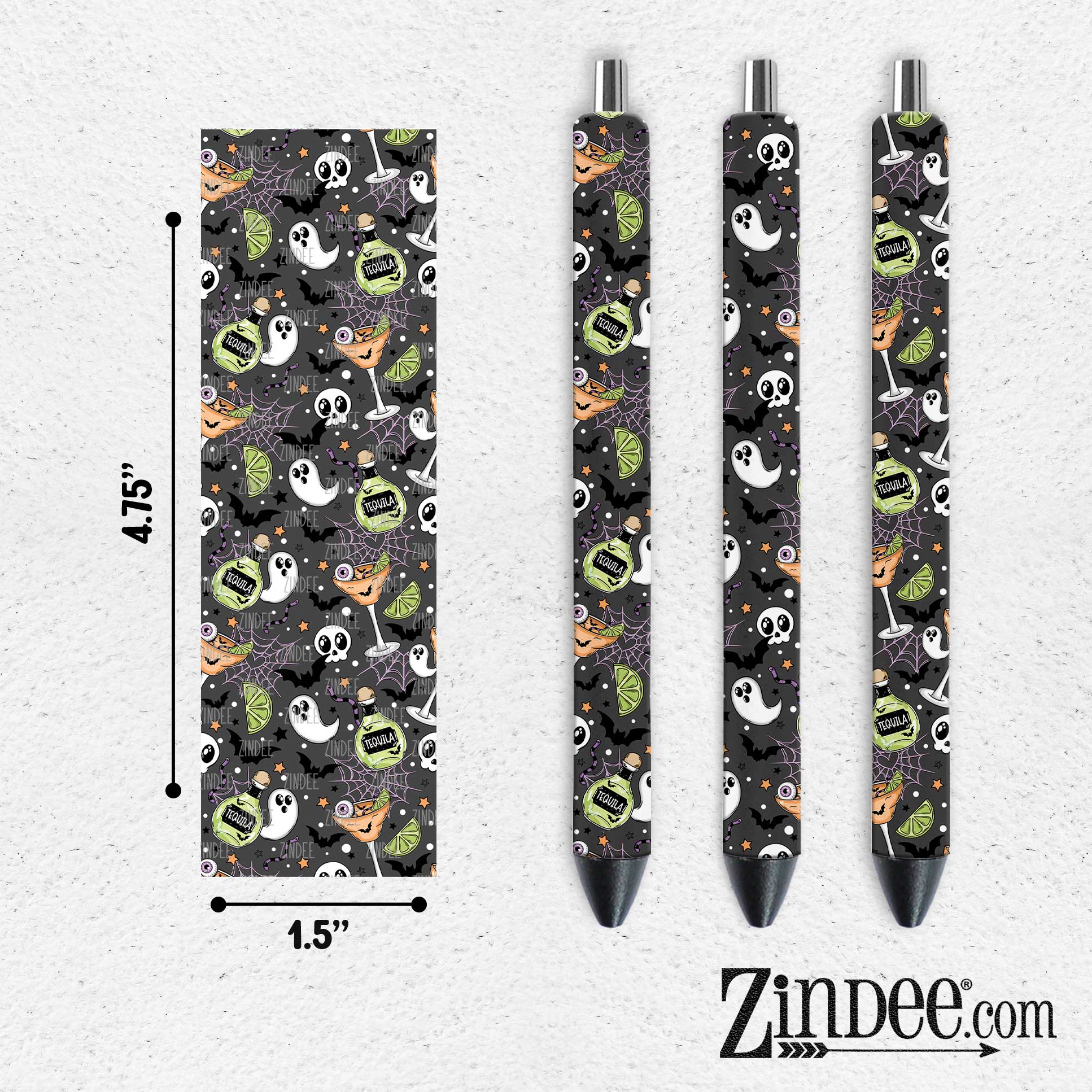 Spooky Rita VINYL Pen Wrap