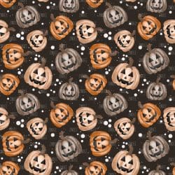 Spooky Pumpkins seamless (vinyl)