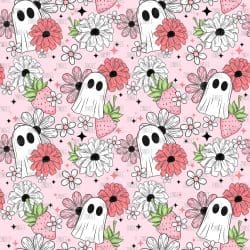 Strawberry Ghost seamless (Sublimation Sheet)