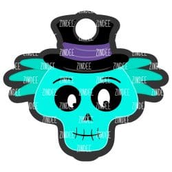 Alternative view of Top Hat Ghost Tumbler Tag (Stanley 20/30 oz 2.0)