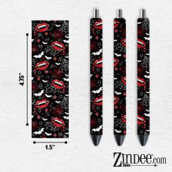 Vampire Lips VINYL Pen Wrap