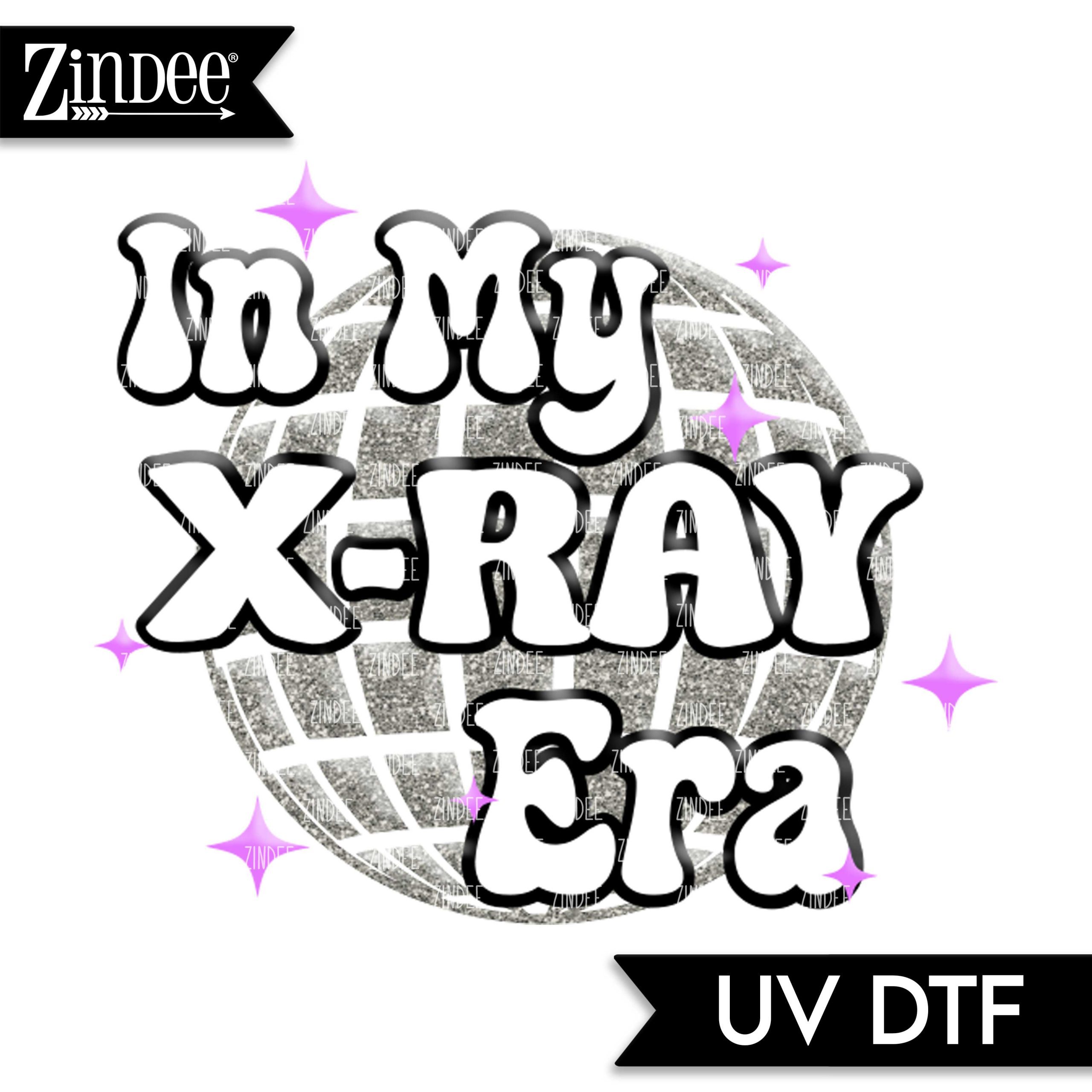 X-Ray Era UV DTF Decal (matches acrylic blank)