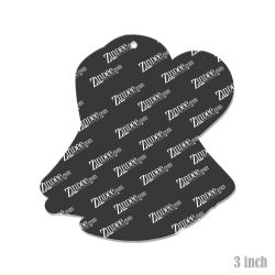 Alternative view of Christmas Ghost Acrylic Blank- Sticker- UV DTF (3 inch)