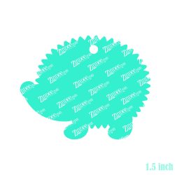 Alternative view of Hedgehog Acrylic Blank- Sticker- UV DTF (1.5 inch)