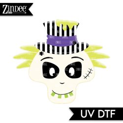 Top Hat Bug Man UV DTF Decal (matches acrylic blank)