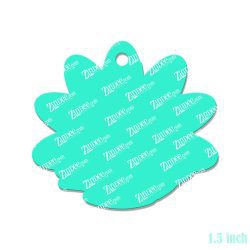 Alternative view of Turkey Ghost Acrylic Blank- Sticker- UV DTF (1.5 inch)