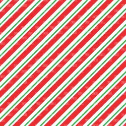 Candy Cane Pattern Red and Green seamless (vinyl)