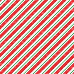 Candy Cane Pattern Red and Green seamless (vinyl)