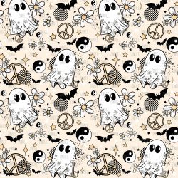 Daisy Checker Ghost seamless (vinyl)