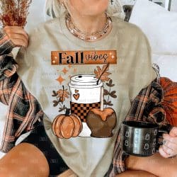 Fall Vibes Snacks DTF Transfer