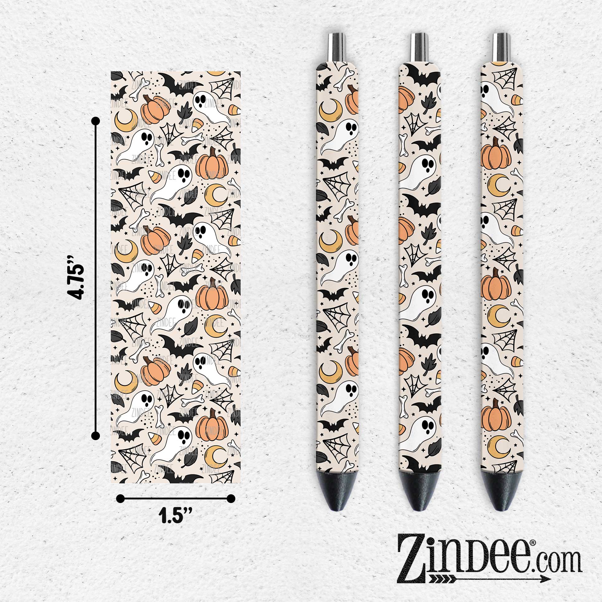 Halloween Goodies VINYL Pen Wrap