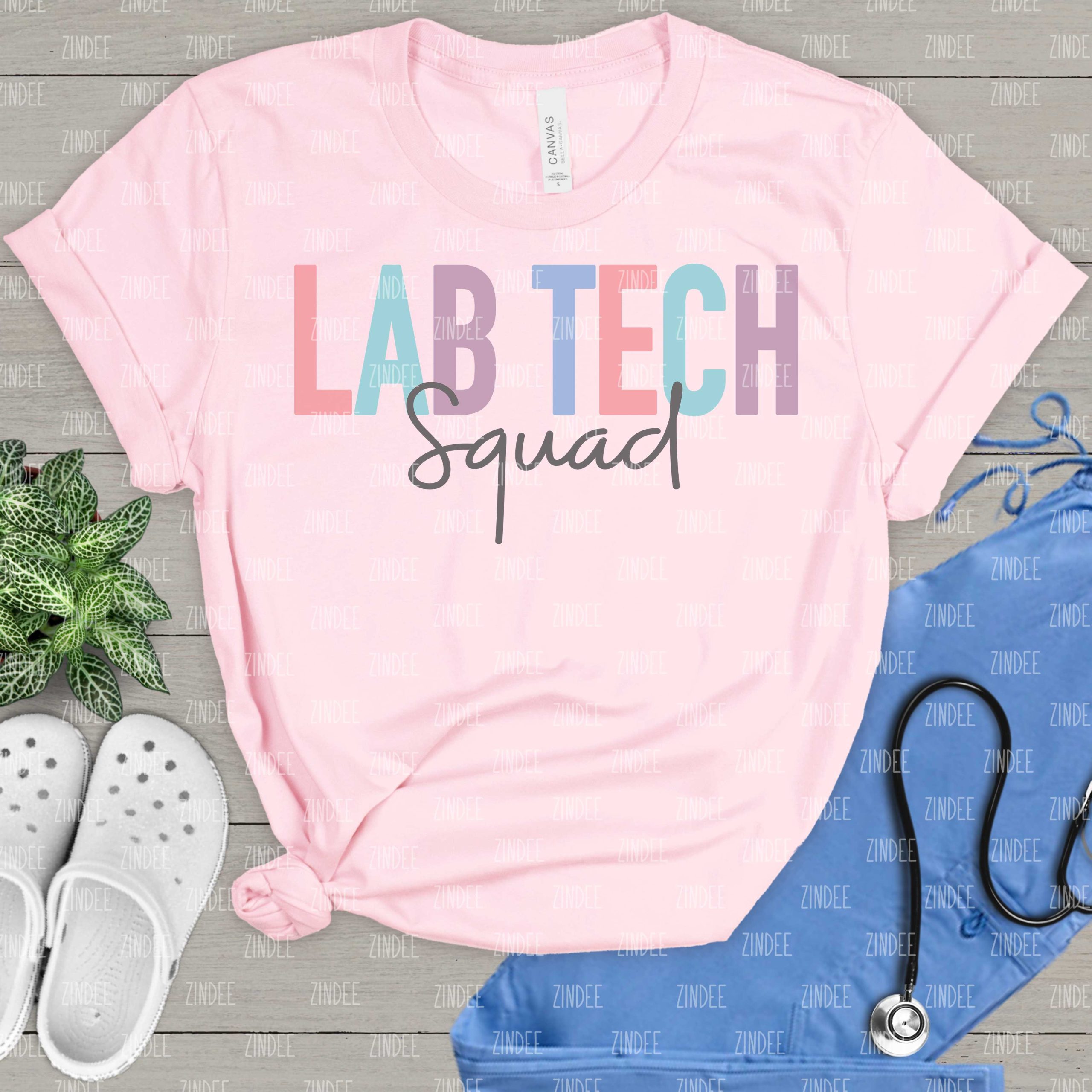 Lab Tech Squad DTF Transfer