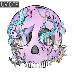 Mermaid Skellie UV DTF Decal