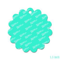 Alternative view of No One Fights Alone Acrylic Blank- Sticker- UV DTF (1.5 inch)