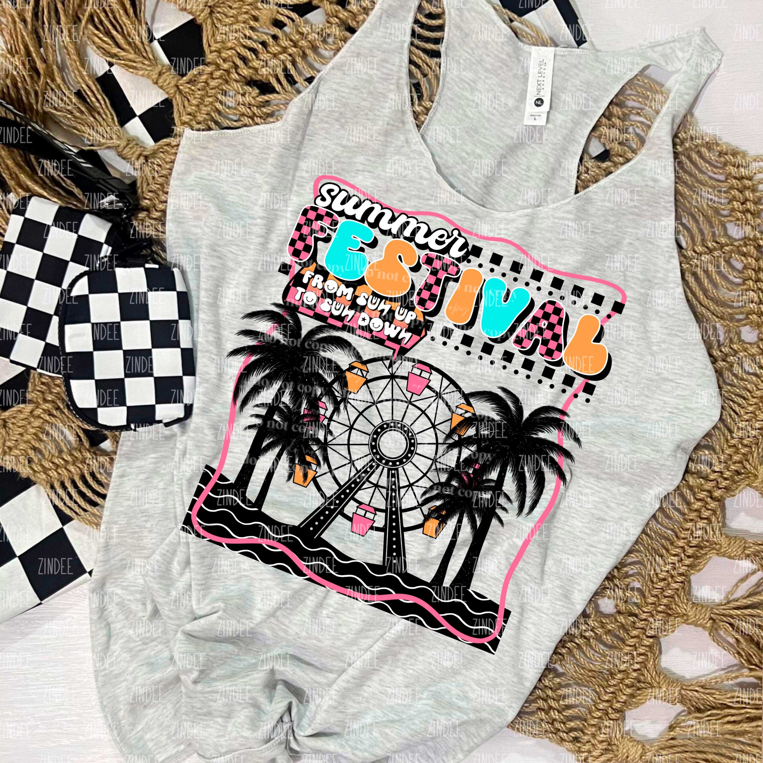 Summer Festival DTF Transfer