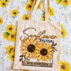 Alternative view of Sunflower Festival DTF Transfer