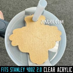 Top Hat Ghost Tumbler Tag (Stanley 40 oz 2.0)