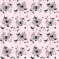 Witch Skellie Heart seamless (vinyl)