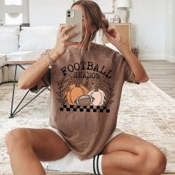 Football Season Pumpkin DTF Transfer