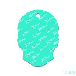 Alternative view of Sugar Skull Acrylic Blank- Sticker- UV DTF (1.5 inch)