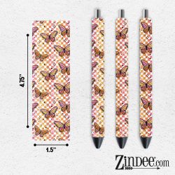 Antisocial Butterfly VINYL Pen Wrap