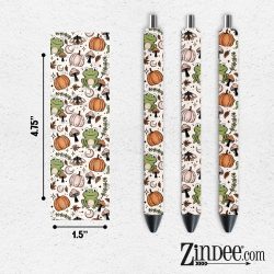 Autumn Frogs VINYL Pen Wrap