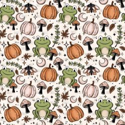 Autumn Frogs seamless (vinyl)