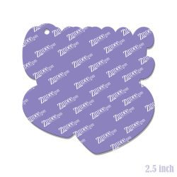 Alternative view of Cardiac Acrylic Blank- Sticker- UV DTF (2.5 inch)