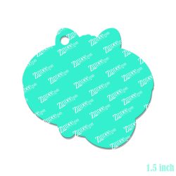 Alternative view of Cat Donut Acrylic Blank- Sticker- UV DTF (1.5 inch)