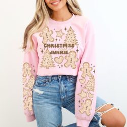 Christmas Cookies DTF Transfer (w/optional sleeve design)