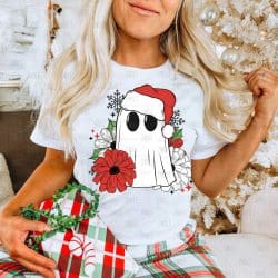 Christmas Ghost DTF Transfer