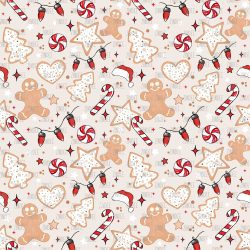 Christmas Junkie seamless (vinyl)