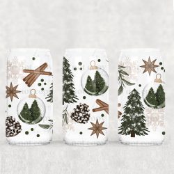 Cinnamon Trees UV DTF Can Wrap