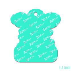 Alternative view of Cow Head With Name Acrylic Blank- Sticker- UV DTF (1.5 inch)