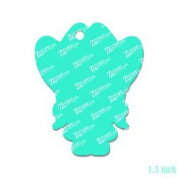 Alternative view of Cowgirl Acrylic Blank- Sticker- UV DTF (1.5 inch)