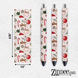 Cozy Christmas VINYL Pen Wrap