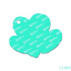 Alternative view of Cute Doodle Hearts Acrylic Blank- Sticker- UV DTF (1.5 inch)