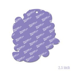 Alternative view of Cute Mermaid Acrylic Blank- Sticker- UV DTF (2.5 inch)