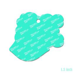 Alternative view of DC to JC Acrylic Blank- Sticker- UV DTF (1.5 inch)