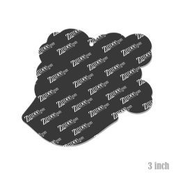 Alternative view of DC to JC Acrylic Blank- Sticker- UV DTF (3 inch)