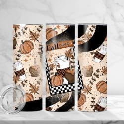 Fall Vibes (Sublimation Wrap) 20 oz Skinny