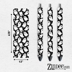 Ghostie Stars VINYL Pen Wrap