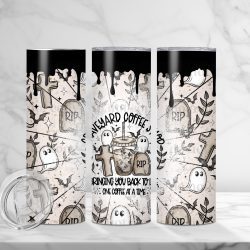 Graveyard Coffee (Sublimation Wrap) 20 oz Skinny